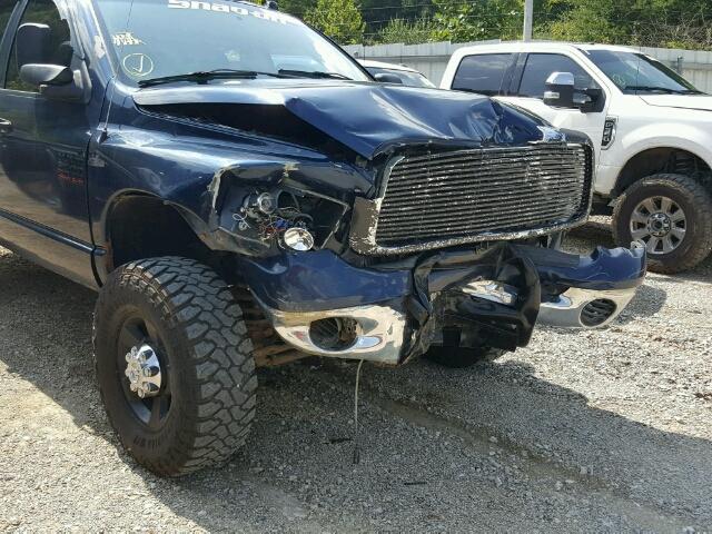 3D7KU28604G151266 - 2004 DODGE RAM 2500 S ლურჯი ფოტო 9