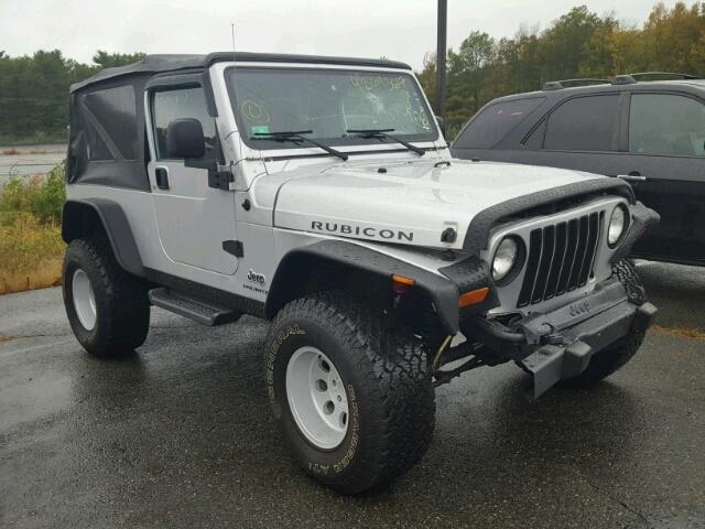 1J4FA64S76P747806 - 2006 JEEP WRANGLER / SILVER photo 1