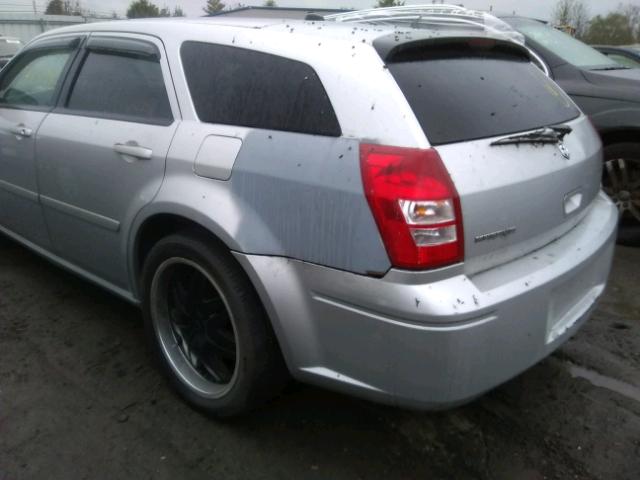 2D4FV47T06H128698 - 2006 DODGE MAGNUM SE SILVER photo 9