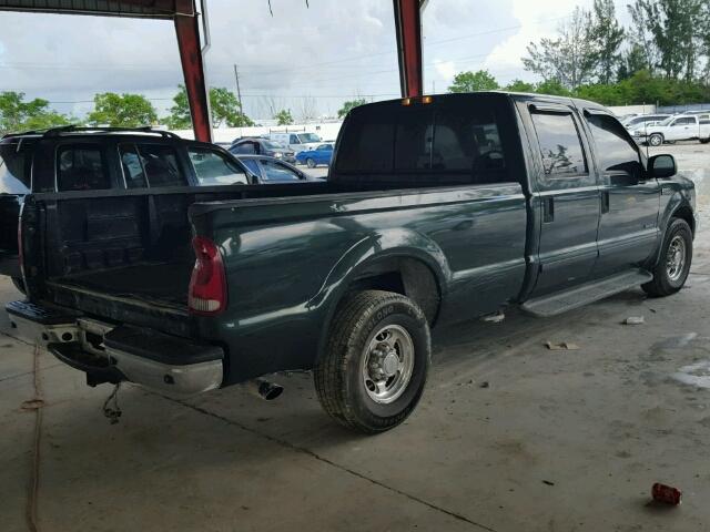 1FTNW20F33EA31481 - 2003 FORD F250 SUPER GREEN photo 4