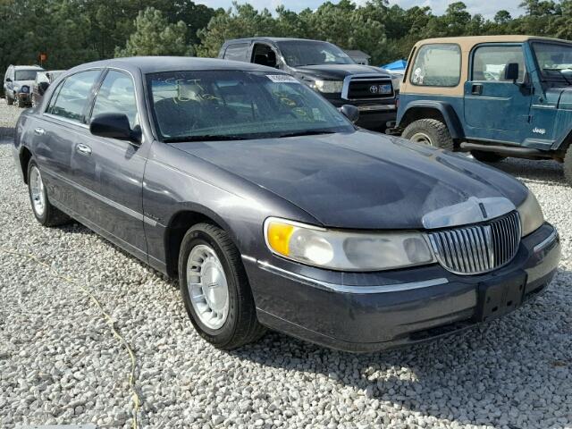 1LNHM81W4YY796074 - 2000 LINCOLN TOWN CAR E BLUE photo 1
