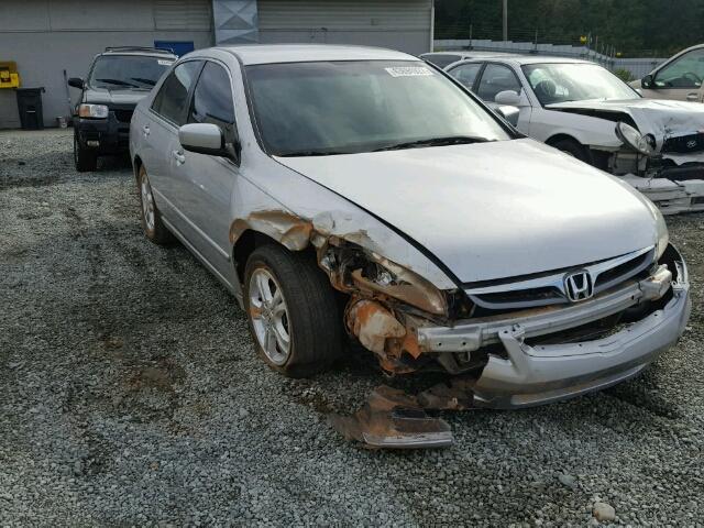 1HGCM56396A058659 - 2006 HONDA ACCORD SE SILVER photo 1