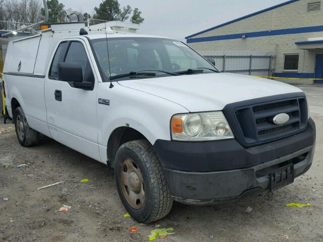 1FTRF122X8KB70330 - 2008 FORD F150 WHITE photo 1