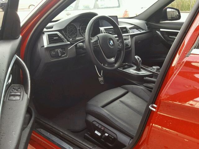 WBA8E9G57GNT81446 - 2016 BMW 328 I SULE RED photo 9