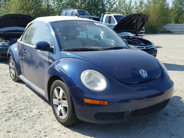3VWPF31Y46M311369 - 2006 VOLKSWAGEN NEW BEETLE 蓝色 照片 1
