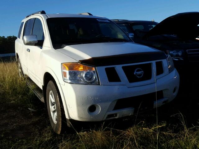 5N1BA0ND2AN610550 - 2010 NISSAN ARMADA SE WHITE photo 1