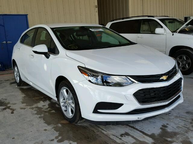 3G1BE6SMXHS566502 - 2017 CHEVROLET CRUZE WHITE photo 1