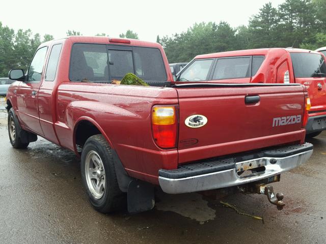 4F4YR16D04TM11774 - 2004 MAZDA B2300 CAB RED photo 3