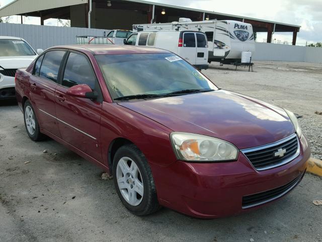 1G1ZT51F16F211379 - 2006 CHEVROLET MALIBU LT RED photo 1