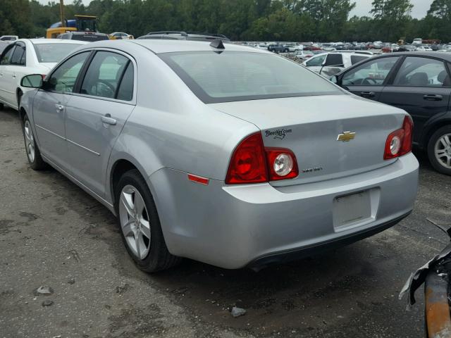 1G1ZB5E08CF249857 - 2012 CHEVROLET MALIBU LS ვერცხლისფერი ფოტო 3