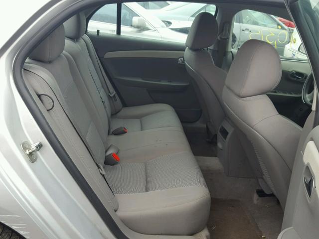 1G1ZB5E08CF249857 - 2012 CHEVROLET MALIBU LS ვერცხლისფერი ფოტო 6