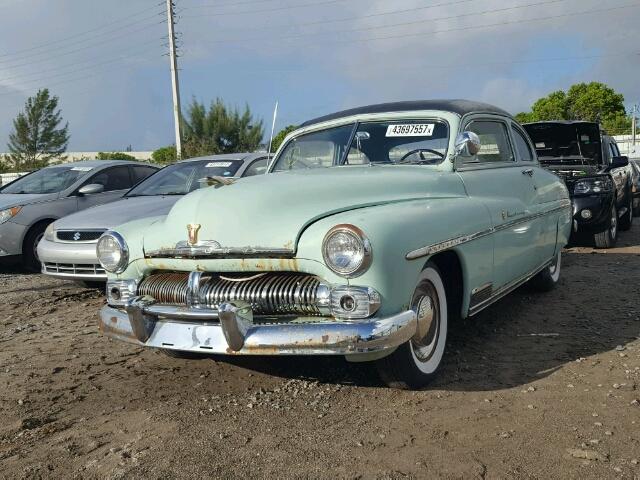 50SL97269M - 1950 MERCURY COUPE GREEN photo 2