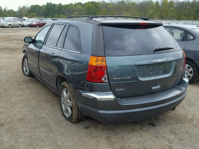 2C8GF68454R179119 - 2004 CHRYSLER PACIFICA GREEN photo 3