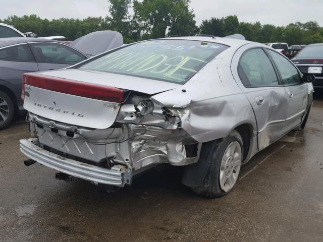 2B3AD46R94H710006 - 2004 DODGE INTREPID S SILVER photo 4