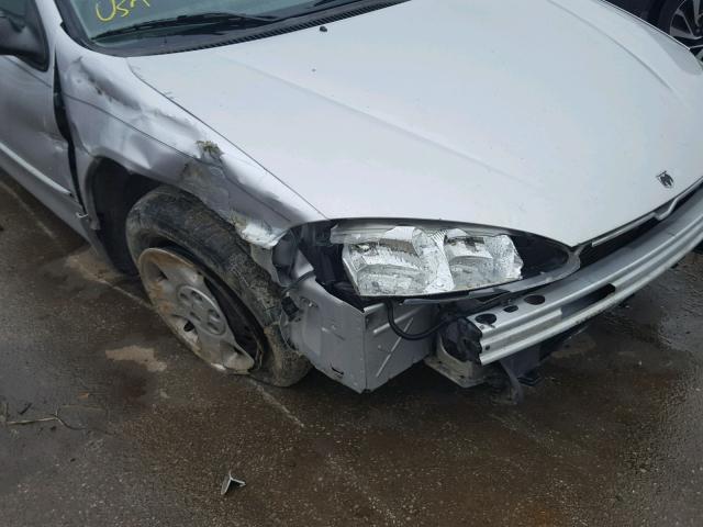 2B3AD46R94H710006 - 2004 DODGE INTREPID S SILVER photo 9