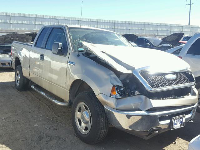 1FTRX14W97FA64455 - 2007 FORD F150 TAN photo 1