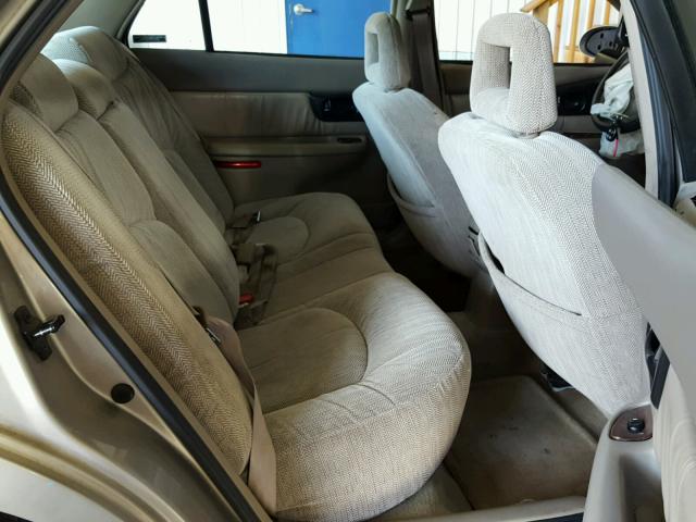 2G4WB52K9W1607300 - 1998 BUICK REGAL LS GOLD photo 6