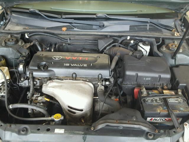4T1BE30K75U418533 - 2005 TOYOTA CAMRY LE GREEN photo 7