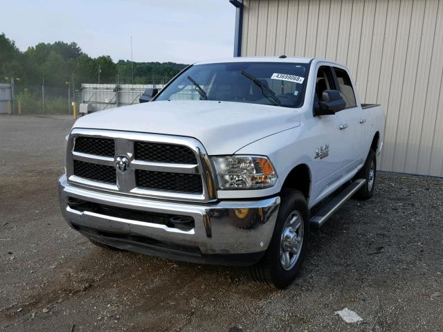 3C6UR5DL5JG215869 - 2018 RAM 2500 SLT WHITE photo 2