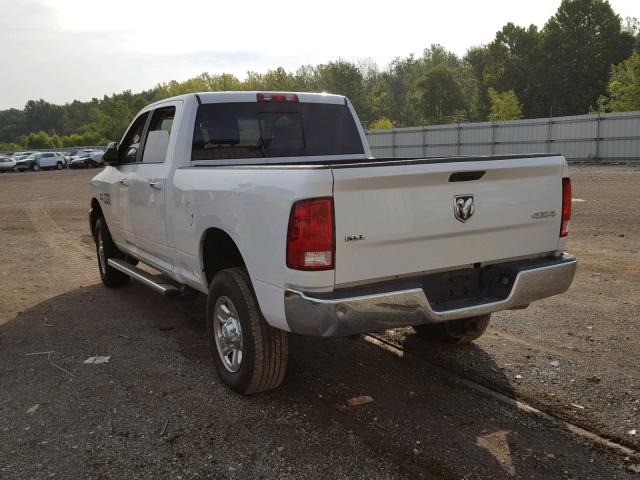 3C6UR5DL5JG215869 - 2018 RAM 2500 SLT WHITE photo 3