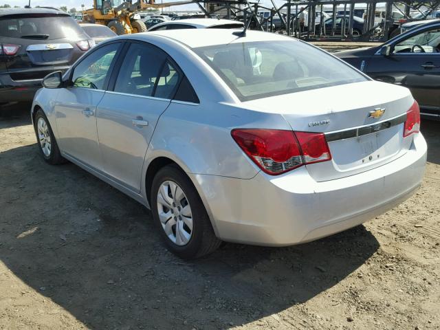 1G1PC5SH0C7115143 - 2012 CHEVROLET CRUZE LS SILVER photo 3