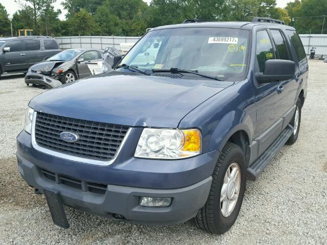 1FMPU16595LB08677 - 2005 FORD EXPEDITION BLUE photo 2