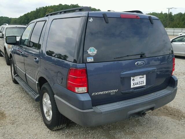 1FMPU16595LB08677 - 2005 FORD EXPEDITION BLUE photo 3