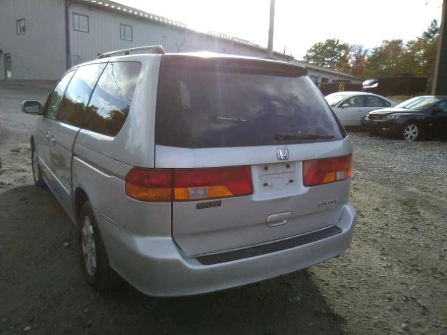 5FNRL18834B149010 - 2004 HONDA ODYSSEY EX SILVER photo 3