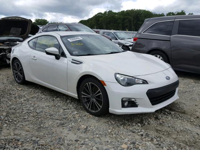 JF1ZCAC14E8602052 - 2014 SUBARU BRZ 2.0 LI WHITE photo 1