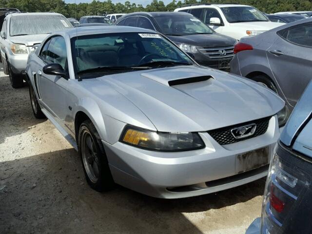 1FAFP42X41F111131 - 2001 FORD MUSTANG GT SILVER photo 1