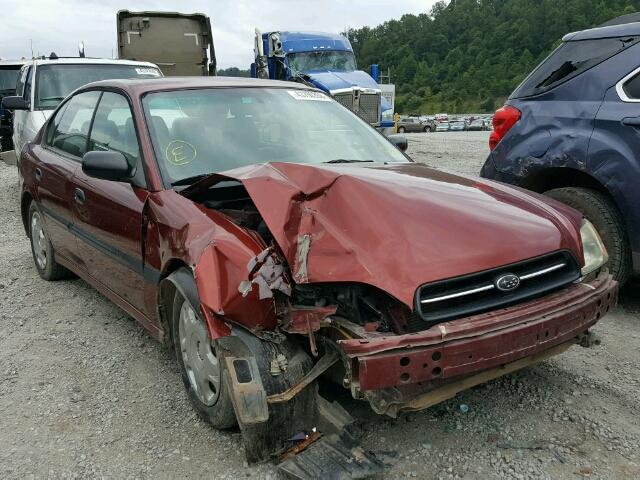 4S3BE635226205601 - 2002 SUBARU LEGACY L BURGUNDY photo 1