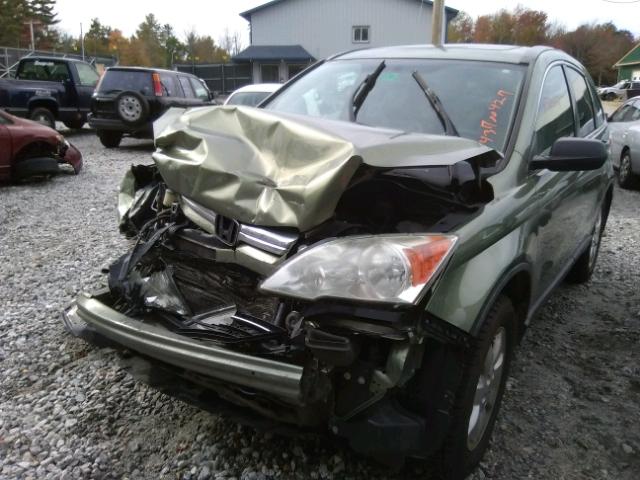 5J6RE48539L050042 - 2009 HONDA CR-V GREEN photo 2