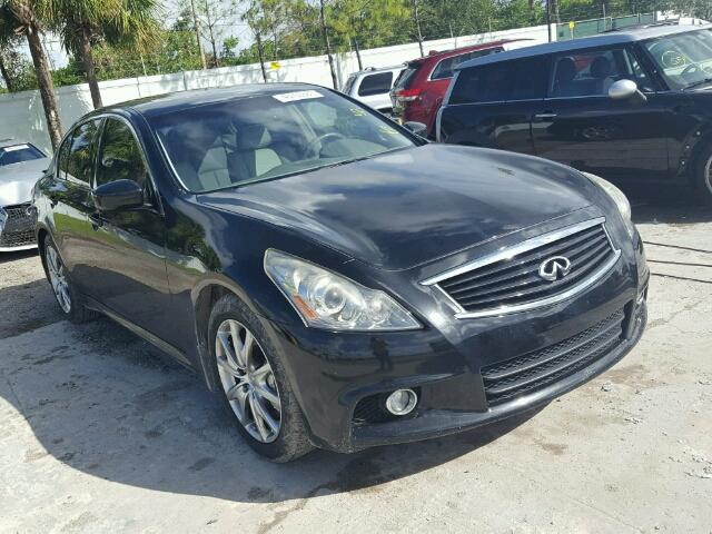 JN1CV6AP5CM936712 - 2012 INFINITI G37 BASE BLACK photo 1