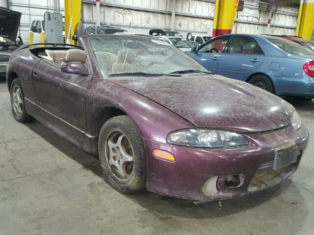 4A3AX35G9VE034565 - 1997 MITSUBISHI ECLIPSE SP BURGUNDY photo 1