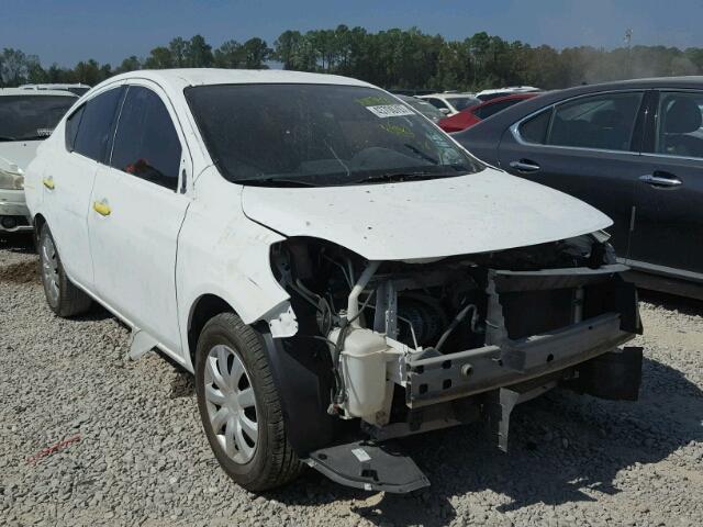 3N1CN7APXCL886941 - 2012 NISSAN VERSA S WHITE photo 1