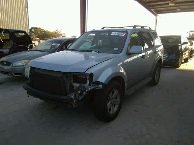 1FMCU49H28KD64322 - 2008 FORD ESCAPE HEV TEAL photo 2