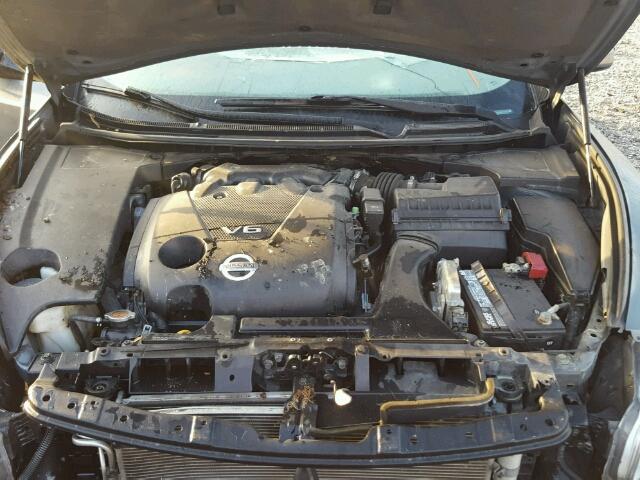 1N4AA51E09C858739 - 2009 NISSAN MAXIMA S GREEN photo 7