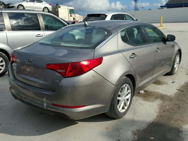 5XXGM4A73CG060962 - 2012 KIA OPTIMA LX TAN photo 4