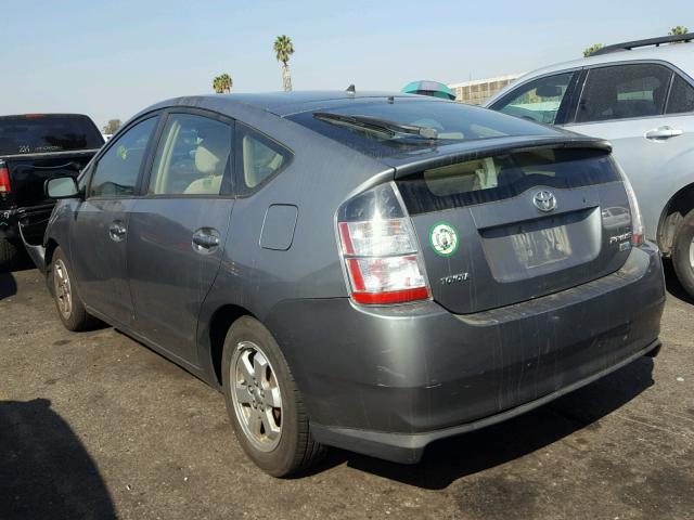 JTDKB20U853007723 - 2005 TOYOTA PRIUS GRAY photo 3