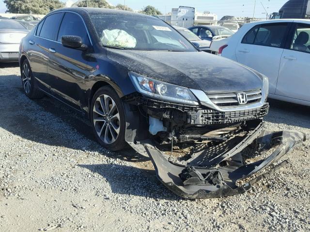 1HGCR2F57DA248538 - 2013 HONDA ACCORD SPO BLACK photo 1