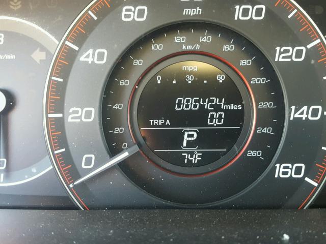 1HGCR2F57DA248538 - 2013 HONDA ACCORD SPO BLACK photo 8