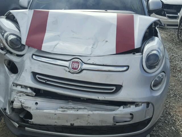 ZFBCFABH6EZ026760 - 2014 FIAT 500L EASY SILVER photo 7