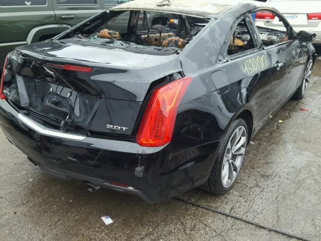 1G6AH1RX2F0126052 - 2015 CADILLAC ATS LUXURY BLACK photo 4