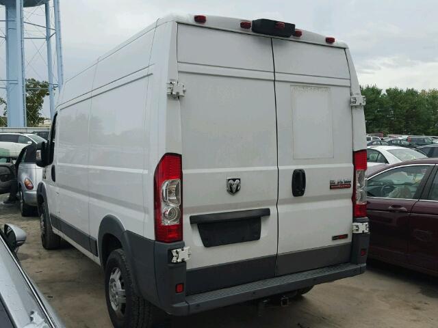 3C6TRVCD2EE128101 - 2014 RAM PROMASTER WHITE photo 3