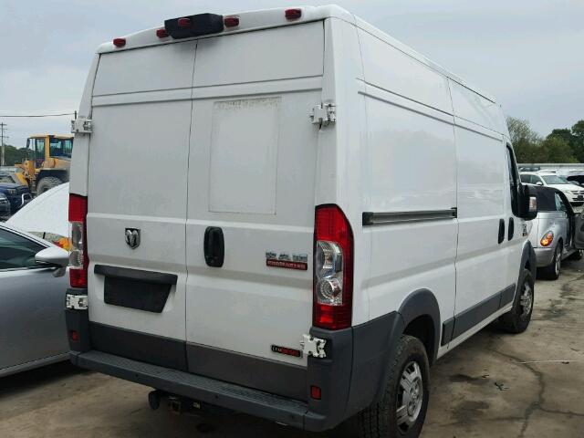 3C6TRVCD2EE128101 - 2014 RAM PROMASTER WHITE photo 4