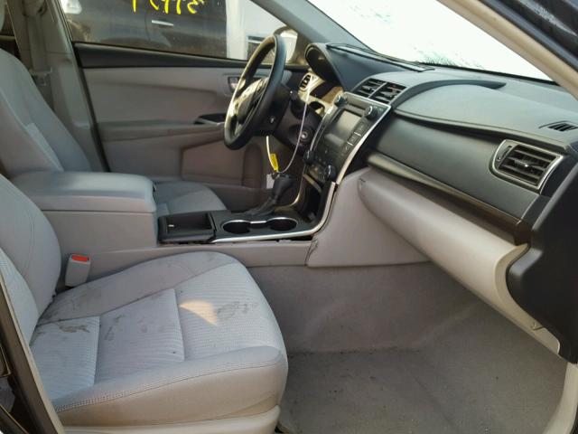 4T4BF1FK7FR501976 - 2015 TOYOTA CAMRY LE 黑色 照片 5