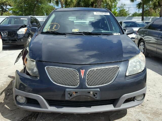 5Y2SL63805Z437827 - 2005 PONTIAC VIBE BLACK photo 9