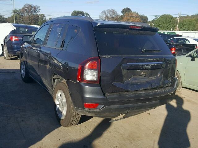1C4NJCBA1ED843098 - 2014 JEEP COMPASS SP GRAY photo 3