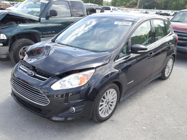 1FADP5BU6DL516254 - 2013 FORD C-MAX SEL BLACK photo 2