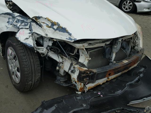 4T1BF3EK2AU551295 - 2010 TOYOTA CAMRY BASE WHITE photo 9